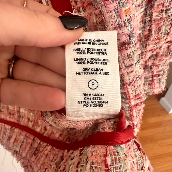 Avec Les Filles Long Tweed Shacket - Picture 4 of 7